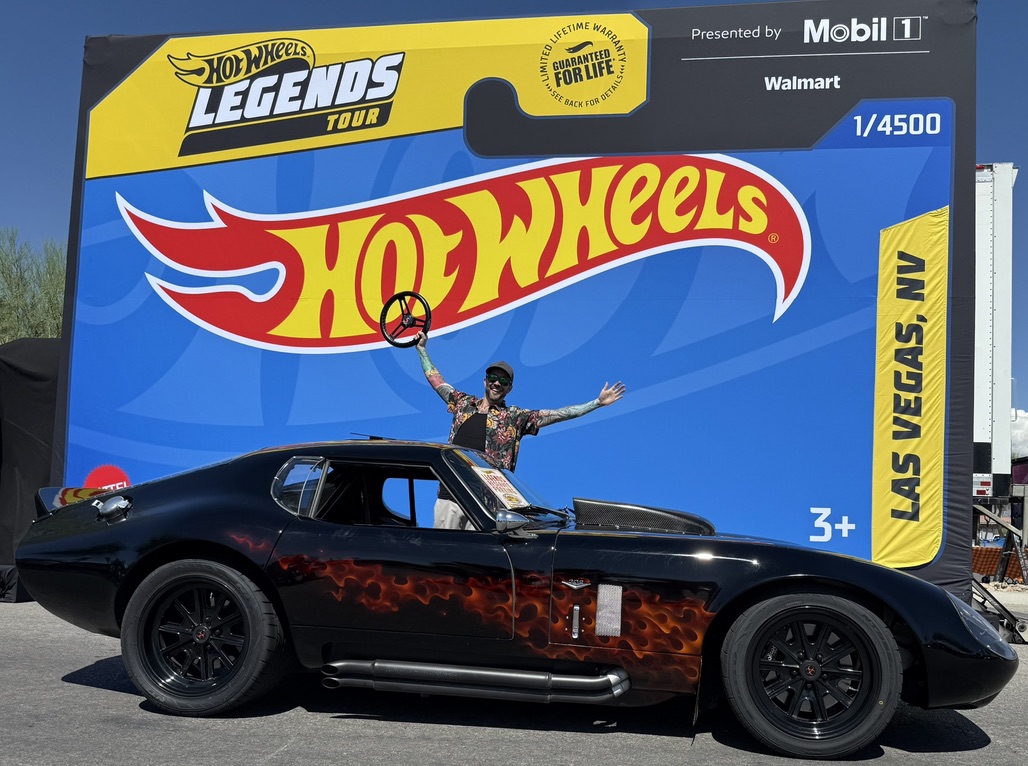 Factory Five 1965 Daytona replica at the Hot Wheels Legends Tour
